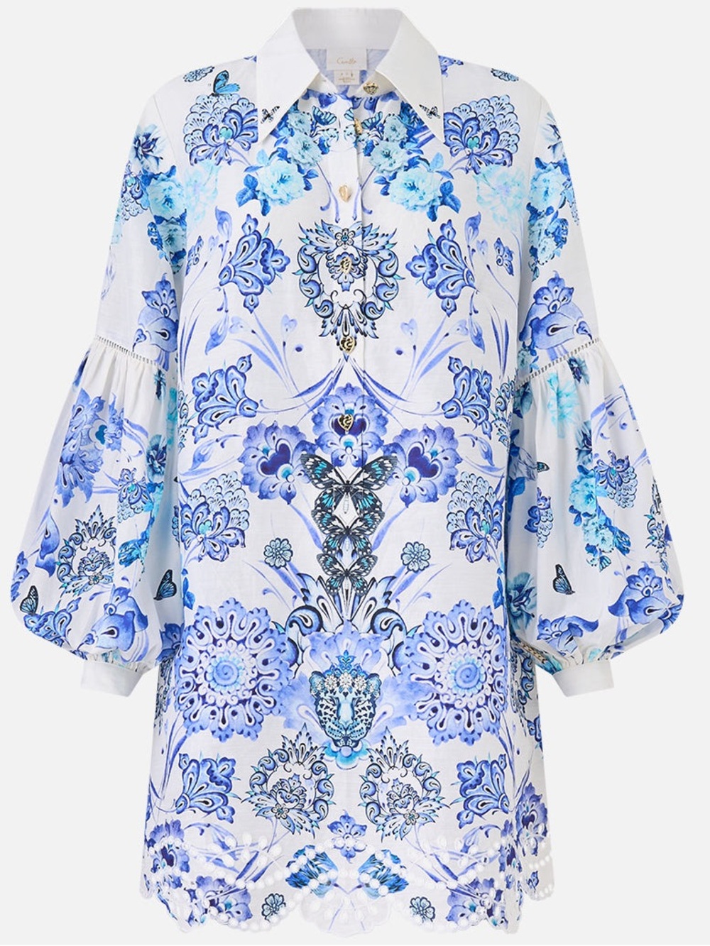 Camilla Shirt Dress With Blouson Sleeve
All About That Lace